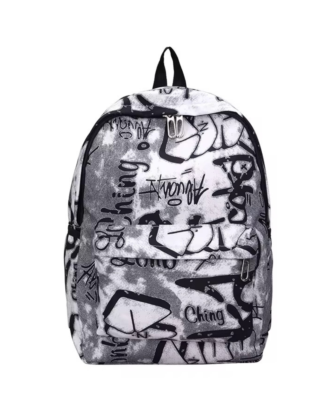 GRAFFITI WHITE BOOK BAG