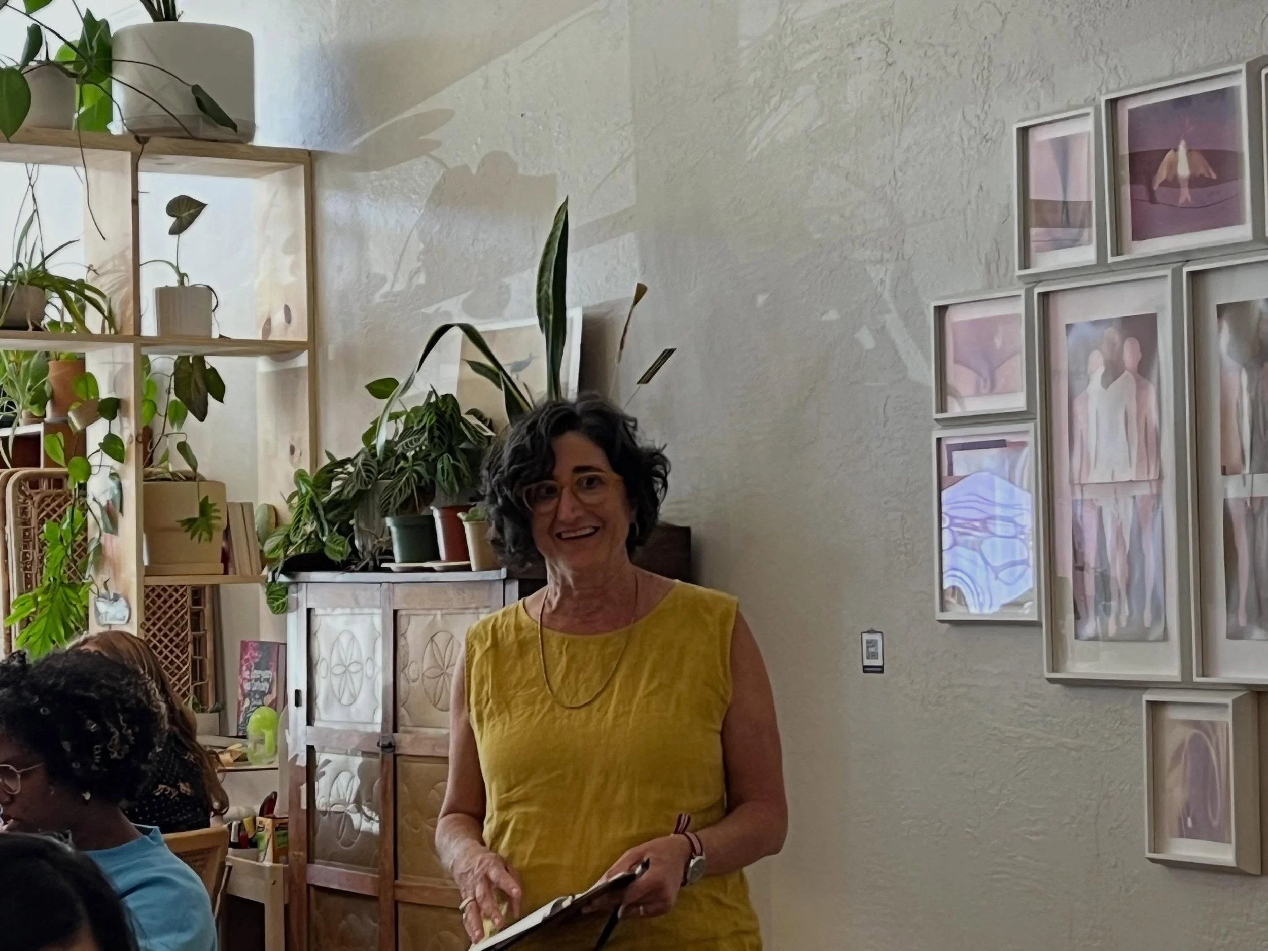 Made me happy to lead this workshop exploring the ghazal form at the vibrant @yourlocaleconomy over the weekend&mdash;to benefit the people of Iran via the Iranian Red Crescent. Thanks to all who signed up and donated directly and to everyone who bro