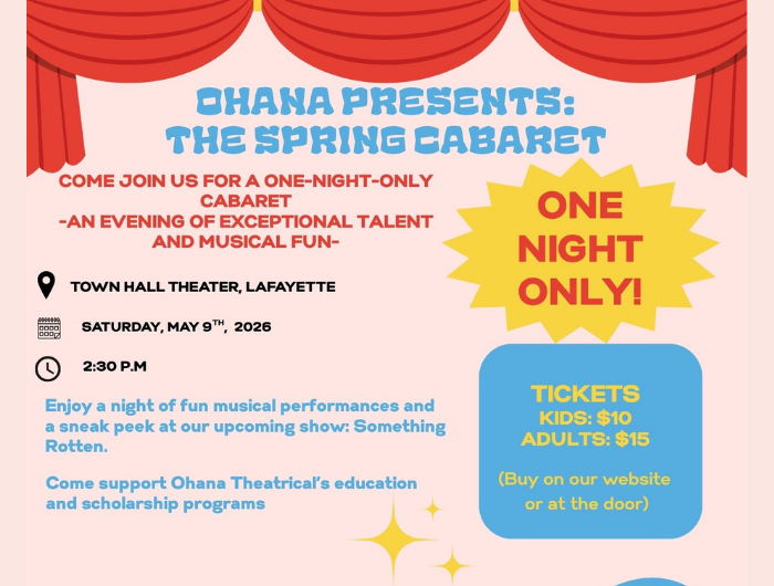 Ohana Theatrical's Spring Cabaret