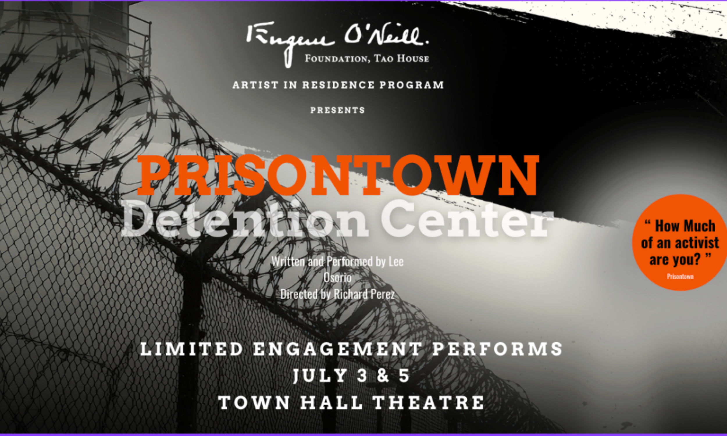 Encore production of "Prisontown" 