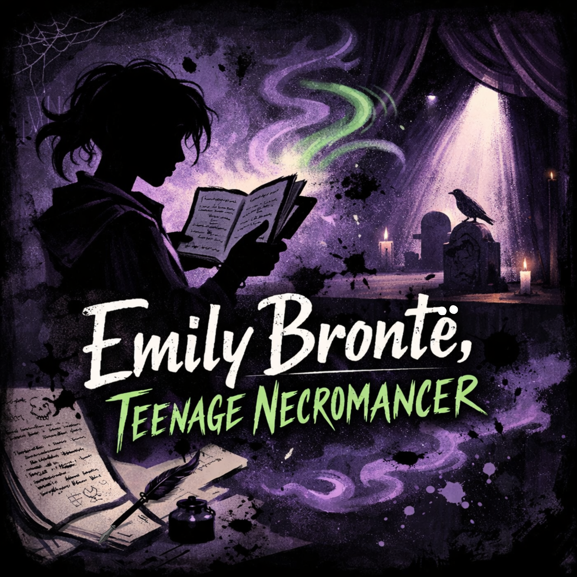Emily Bronte Teenage Necromancer