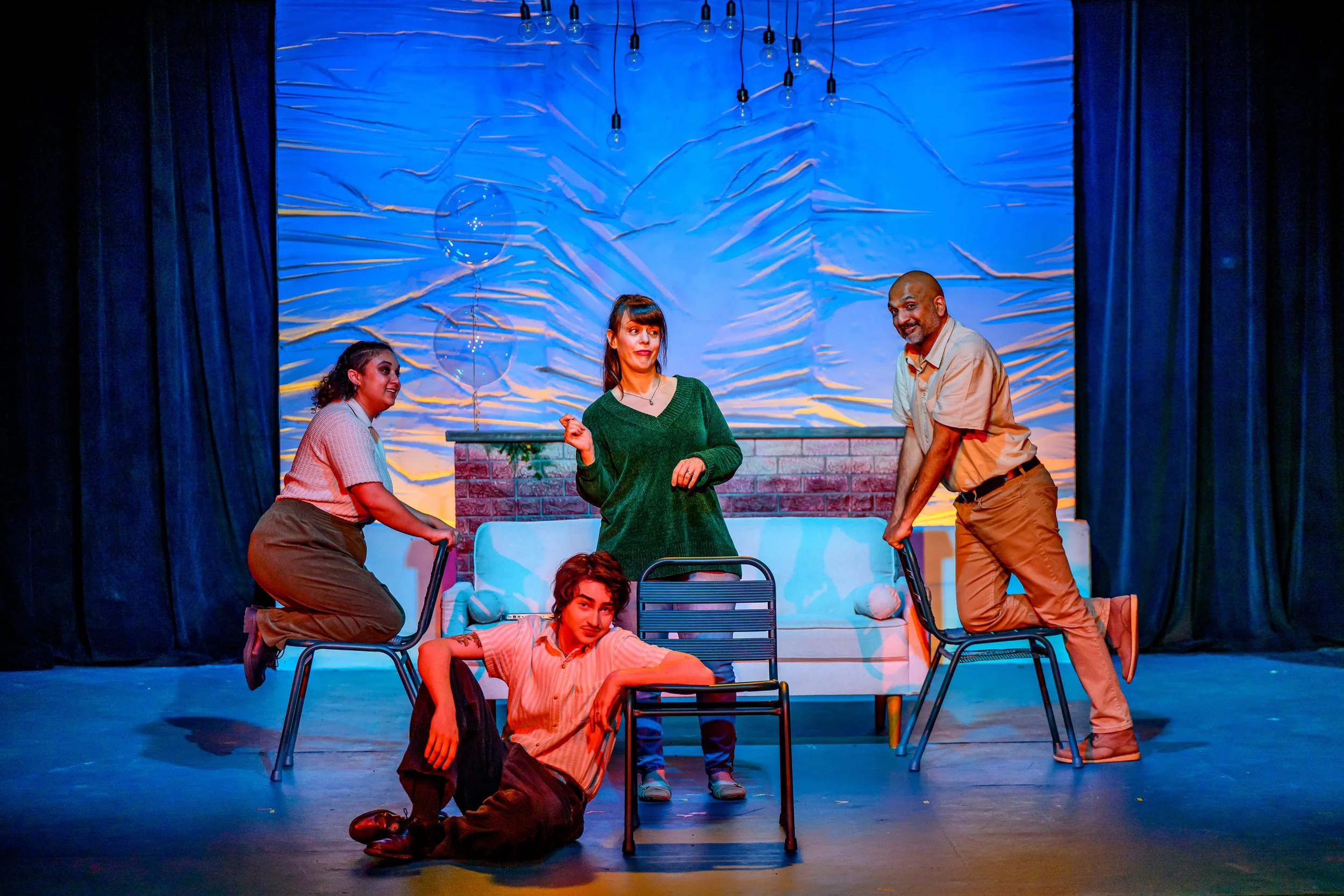 Sylvia Abrams-Wolffsohn, Alicia Rydman, Rahul Gupta, Charles Kramasz  | Photos by Blue Goo