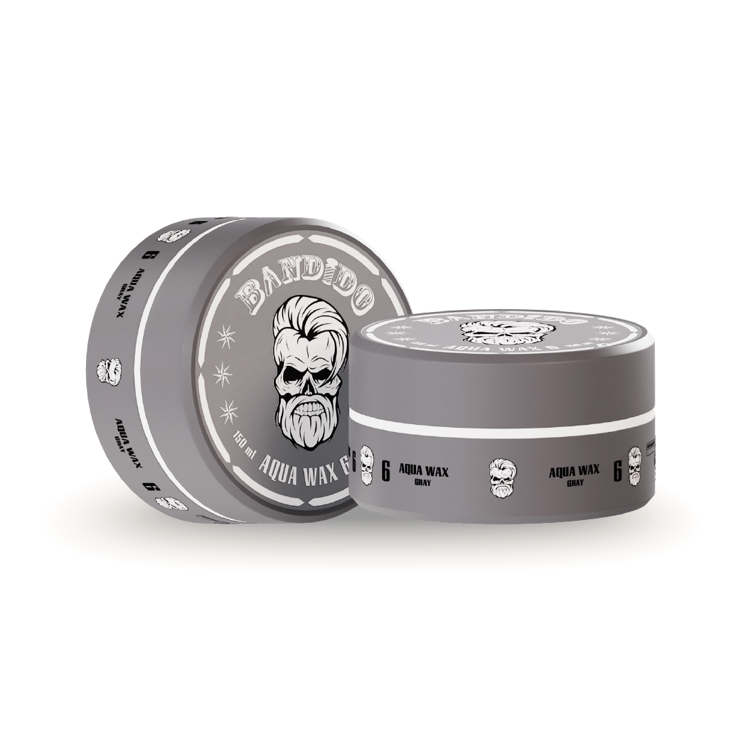 Bandido Haar Wax Hair Wax Haarwachs 150ml Gray Mittlerer Halt