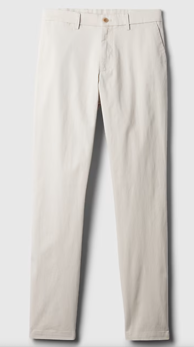 Gap mens modern khaki pants