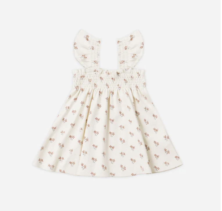 QUINCY MAE  Smocked Jersey Dress