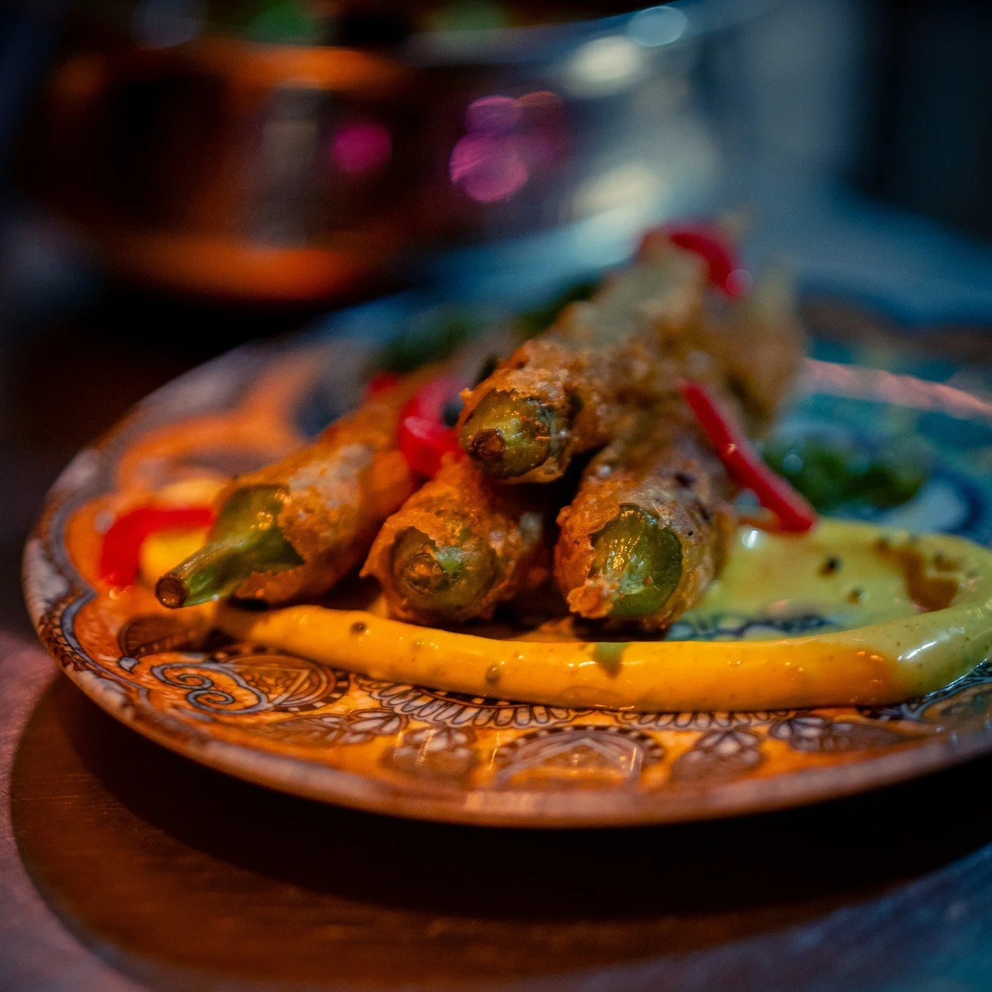 The perfect snack to any dish here at Zahida. The Tempura Battered Okra is perfectly crisp and gooey in all the right ways!