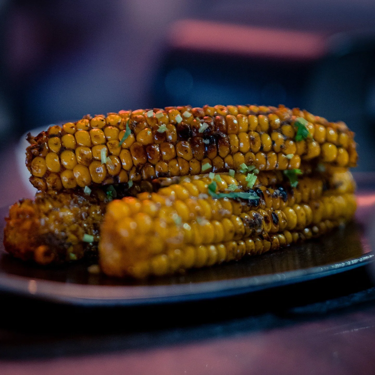 Charred and grilled to perfection is our new Corn Ribs!
