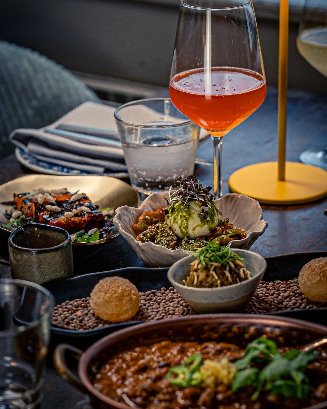 Details of our Fall &amp; Winter menu 🍂
A celebration of the season - deep colours, comforting spice, and the kind of warmth that lingers. Each dish crafted to mirror the changing light, the cold outside, and the glow that follows good company and g