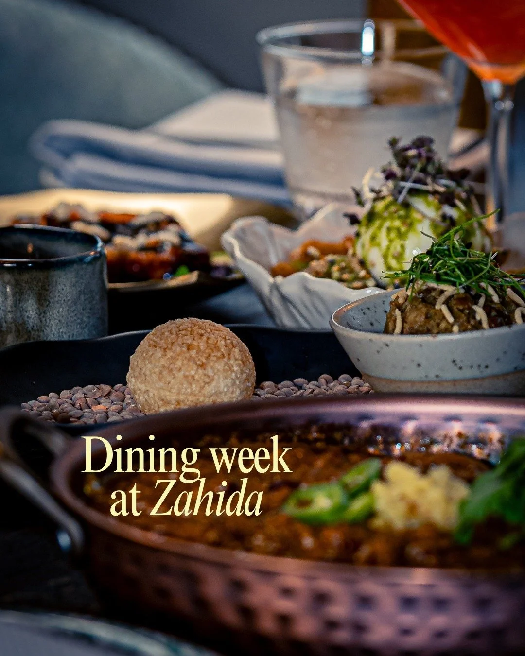Big flavours. Small price. Limited days ✨ 

This week we&rsquo;re inviting you to experience our 6 servings Dining-week menu for just 250 DKK per person (from the 10th to the 13th of February) 🌱 

A perfect way to explore our kitchen, our spice, and