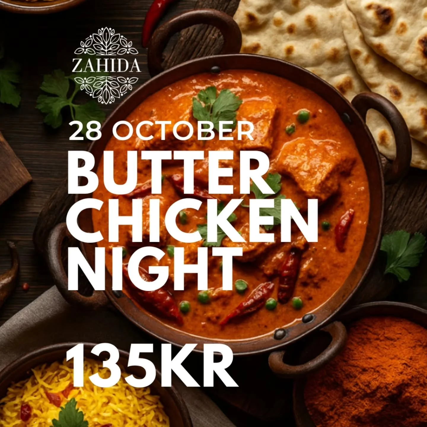 Butter chicken night is back. See link in bio