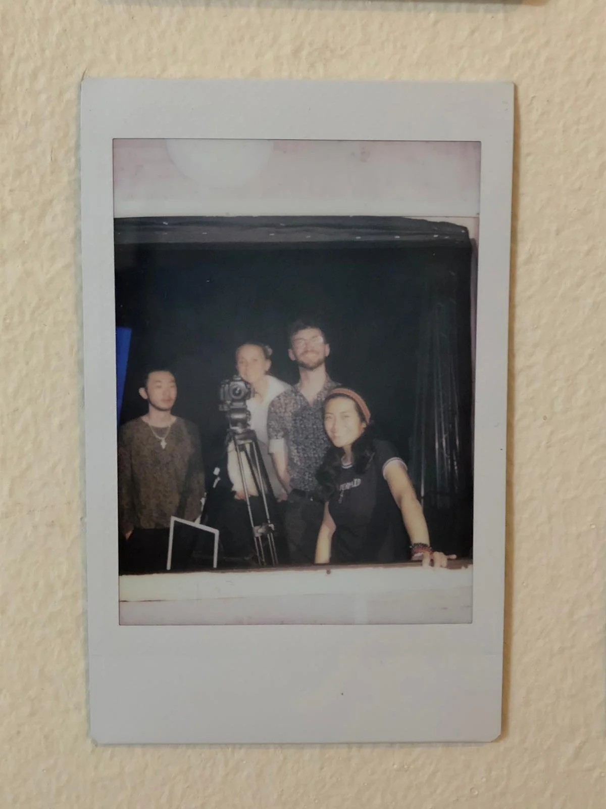 Production designer Yung, star Ciara Kerr, director Donovan Lenten, cinematographer Genevieve Reyes.