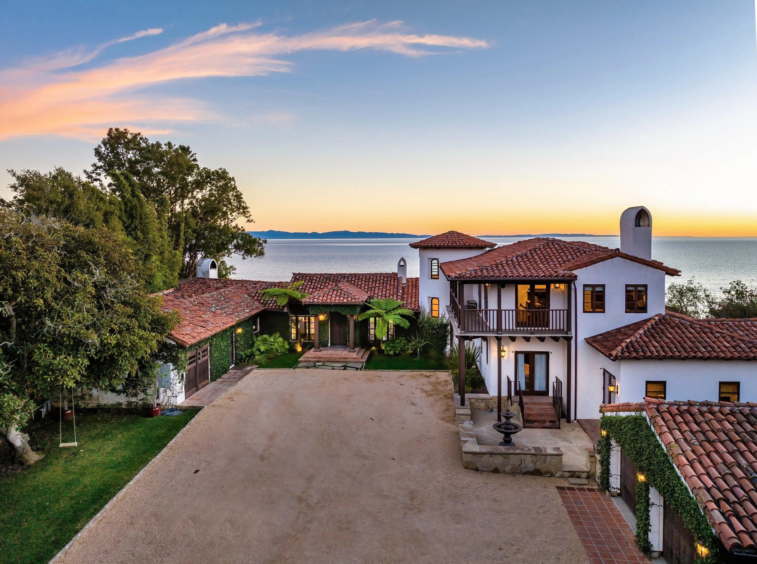 C HO Front Aerial dusk.jpg