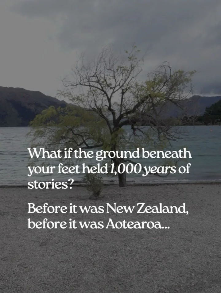 Join us tomorrow at 6.45pm for a session we’re all looking forward to.
Exploring the whakapapa of Aotearoa, New Zealand, the layered stories of land, people, and identity.
In Hemi’s words: “This session should be a lot of fun and i