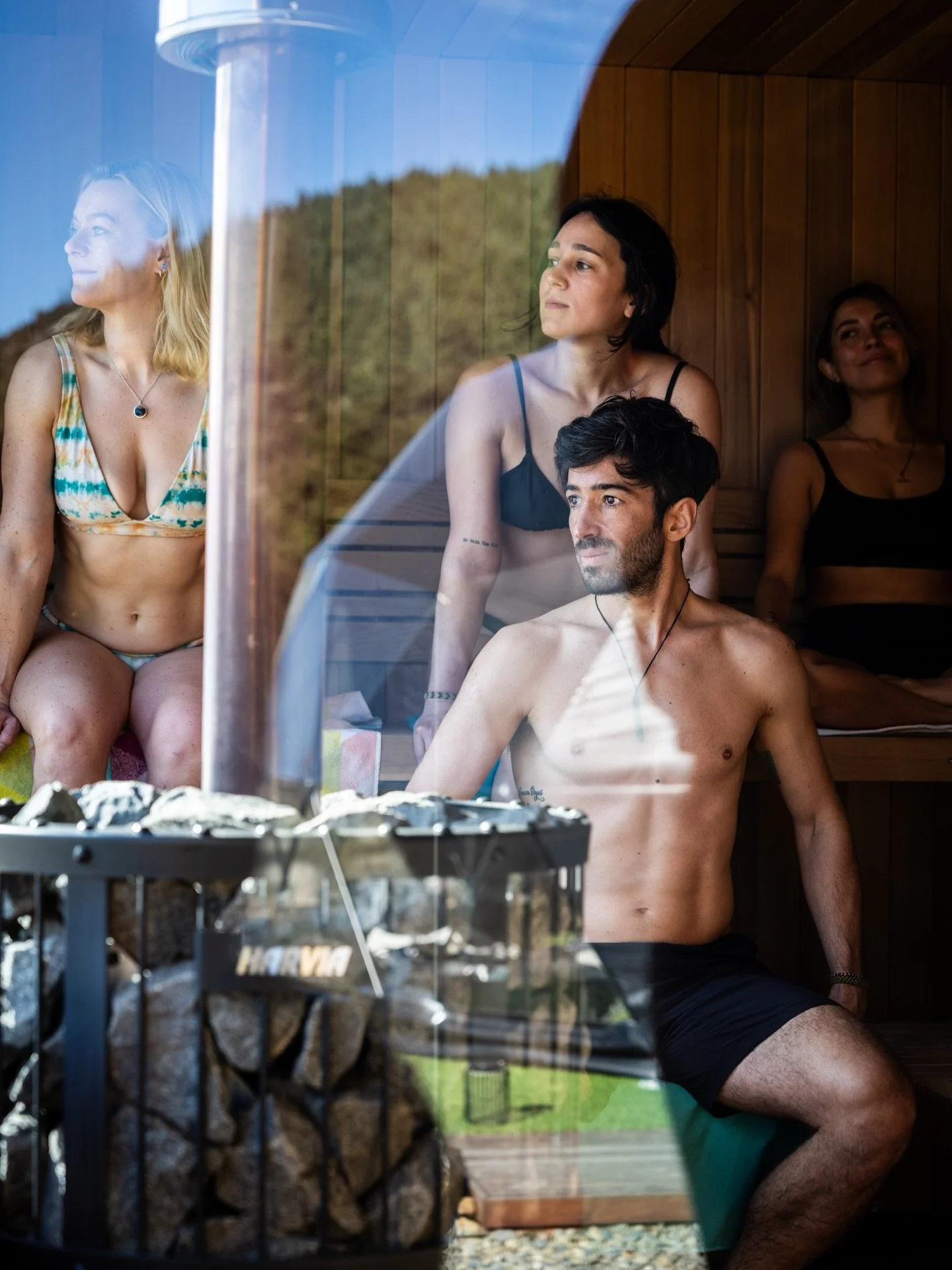 People keep complimenting the view. We&rsquo;re just going to quietly take credit for the window placement.

#wanaka #saunalife #wanakanz #nzwellness #woodfiredsauna