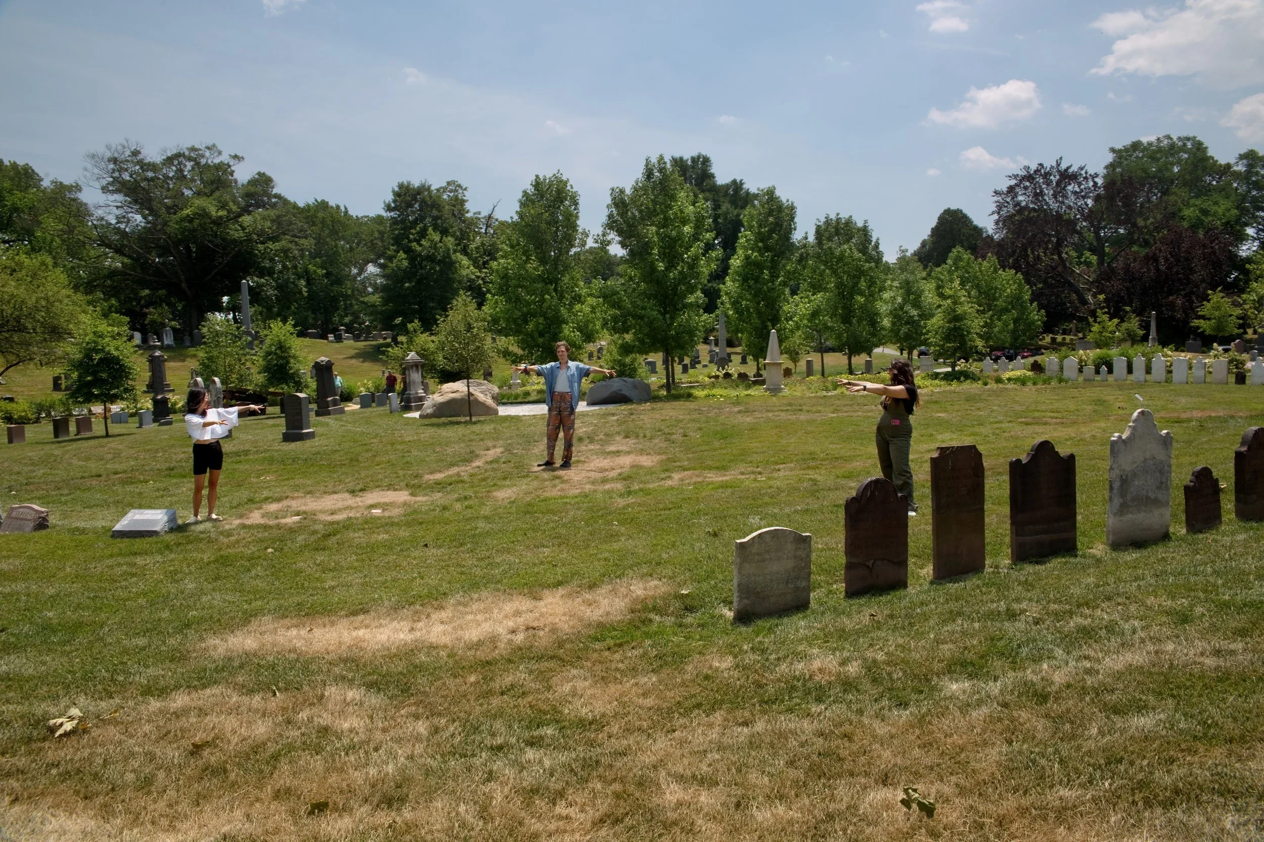 Why we pick up fallen stones in the cemetery
