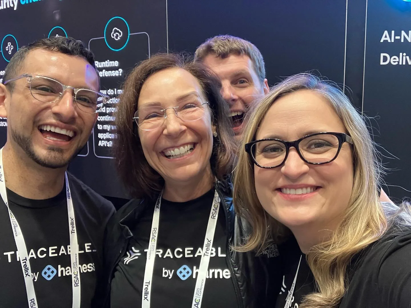 Who knew I could run into so many of my favorite people at one event! #rsac2025 #rsa #techevents