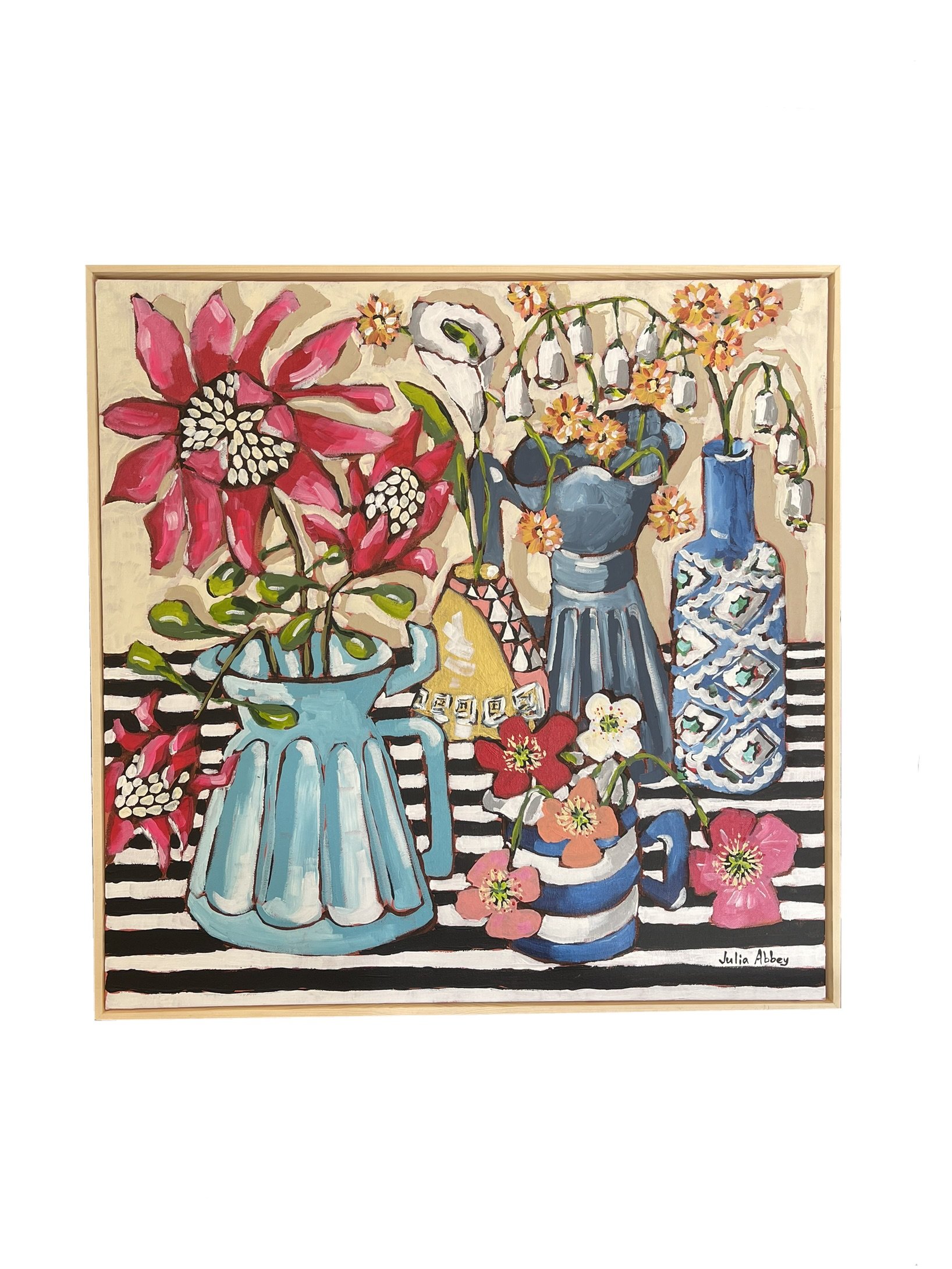 Blue Vases AVAILABLE @jumbled