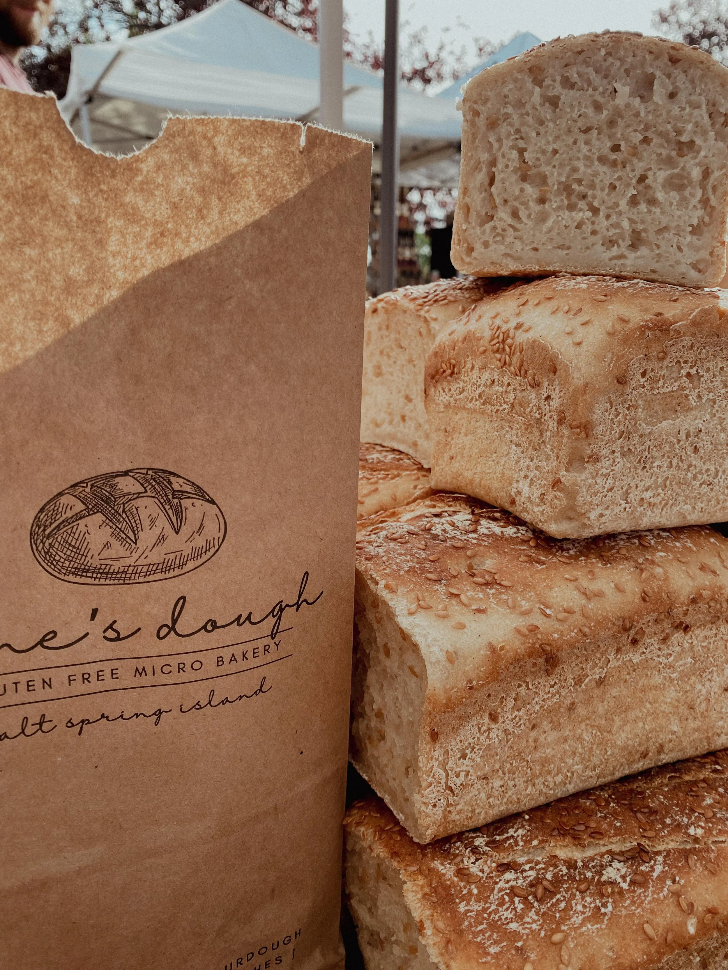 A definite crowd pleaser, our sourdough sandwich loaf has made it into our regular market line up. 

It makes for the perfectly tangy and extra fluffy sandwich slice and it will be available at the Saturday Market again this weekend! 

Come get yours