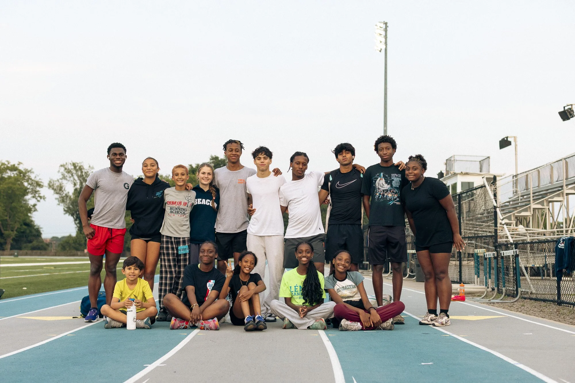 Athletes training at Brooklyn Speed and Power