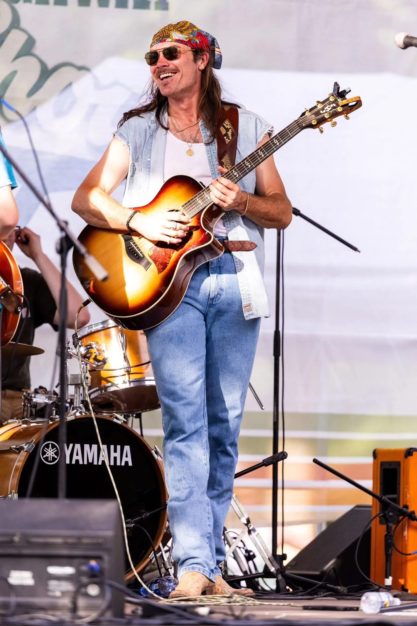 Dalton Kiser and The Downwind performing at The Country Music Highway Tribute Show 