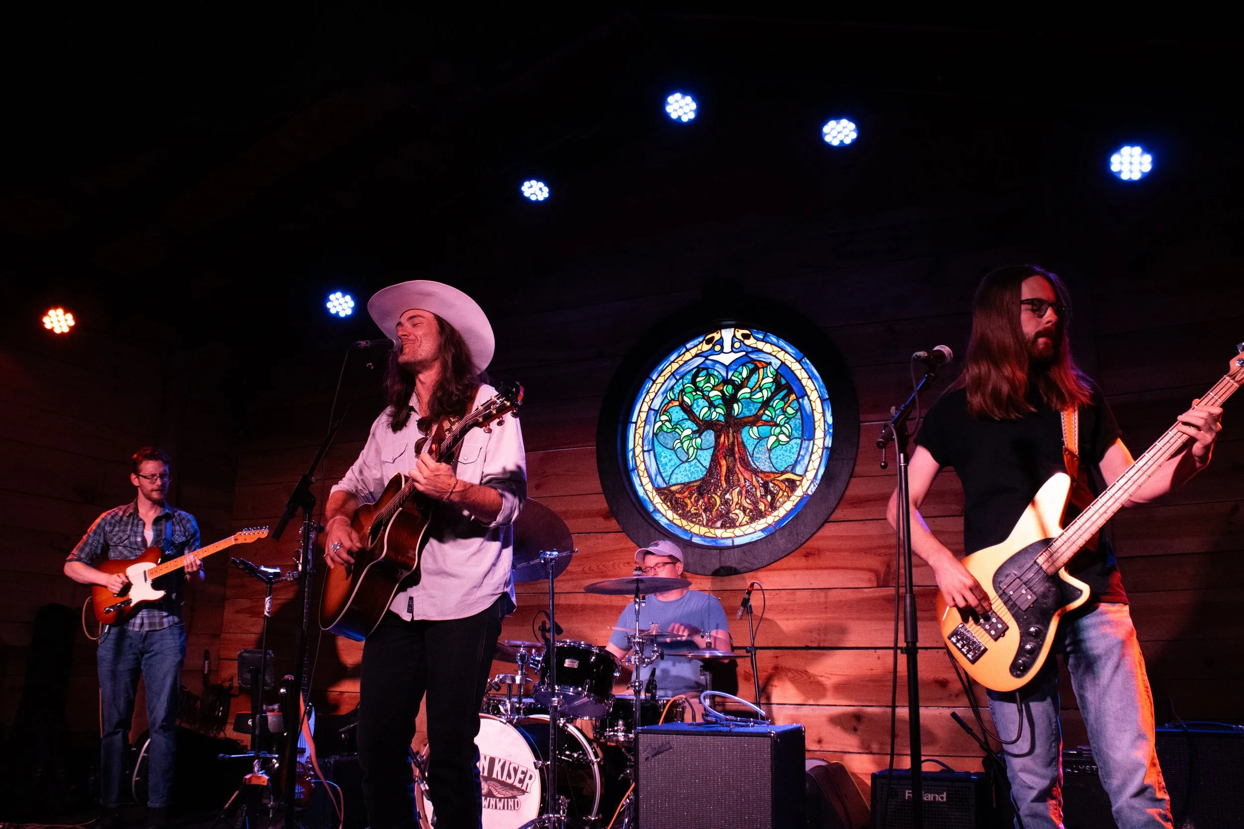 Dalton Kiser and The Downwind opening for Bill Taylor and The Appalachian Heatherns at The Burl