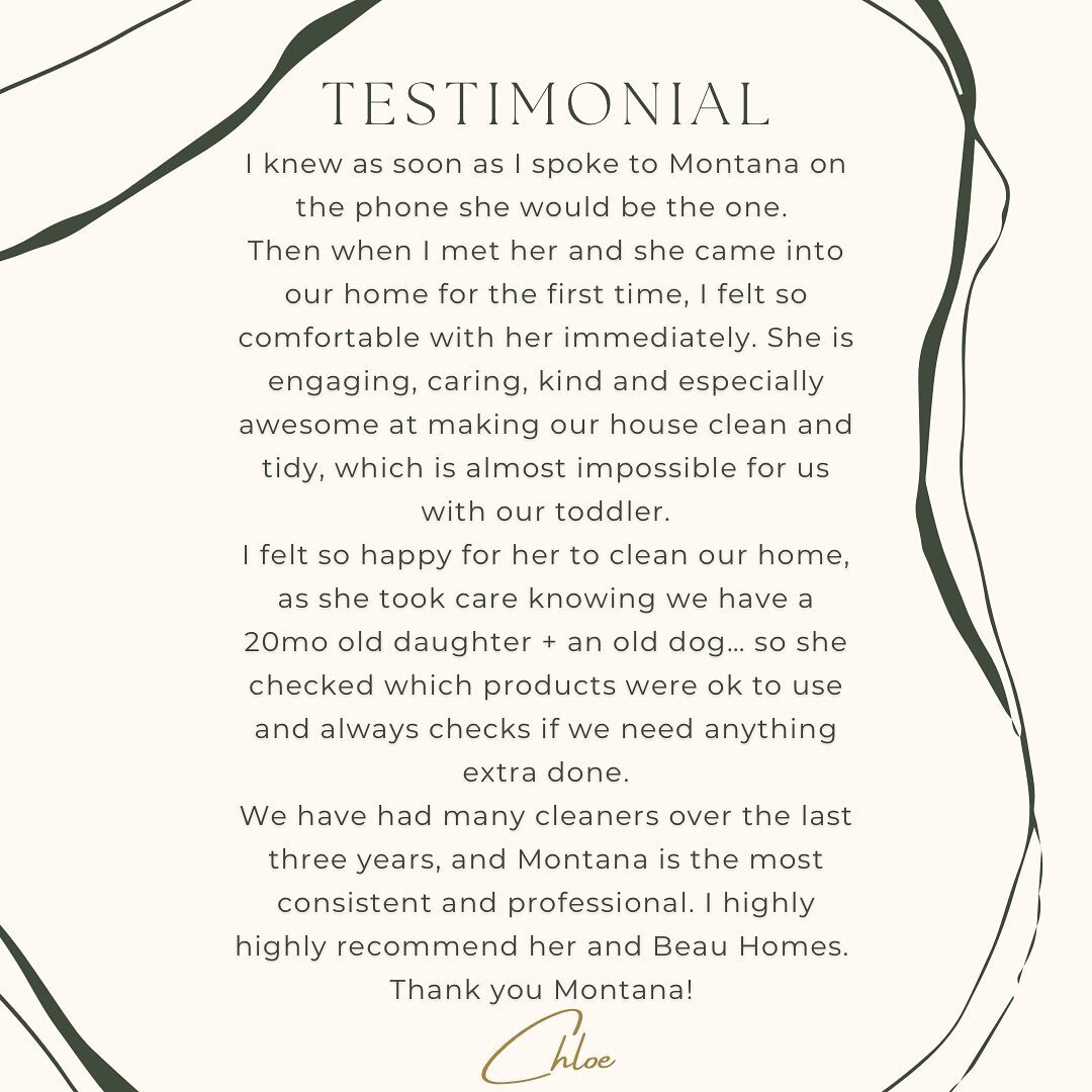 Always humbled by the kind words of appreciation from our wonderful clients. Thank you for choosing Beau Homes Cleaning Co.! 🙏💕
🏡🧼✨
#Gratitude #ClientAppreciation #SupportLocalByron #SmallBusinessByron #ShopLocalByron #ByronBayCommunity #LocalLov