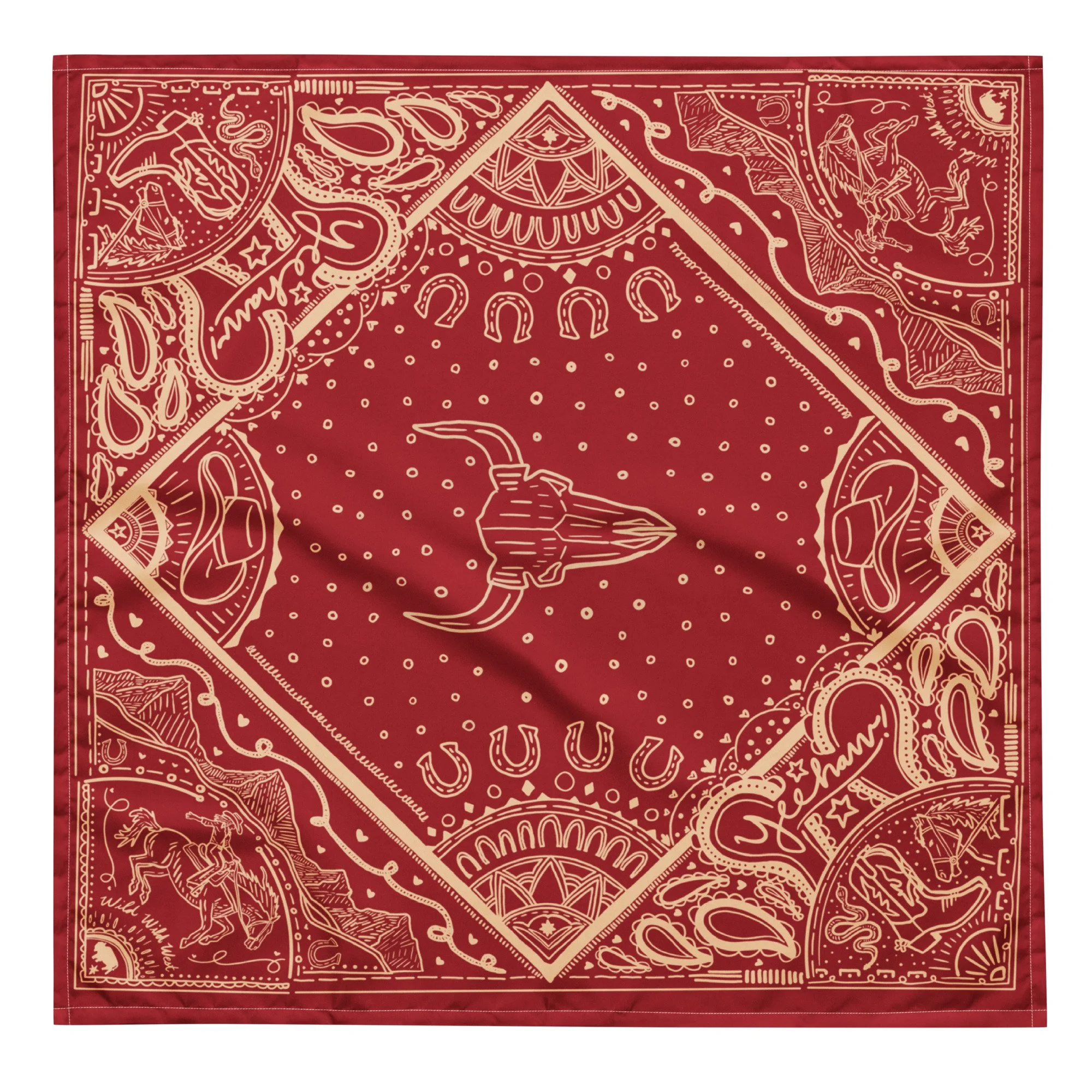 Red & Rowdy Bandana