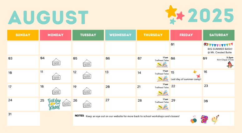 August at the Trailhead
