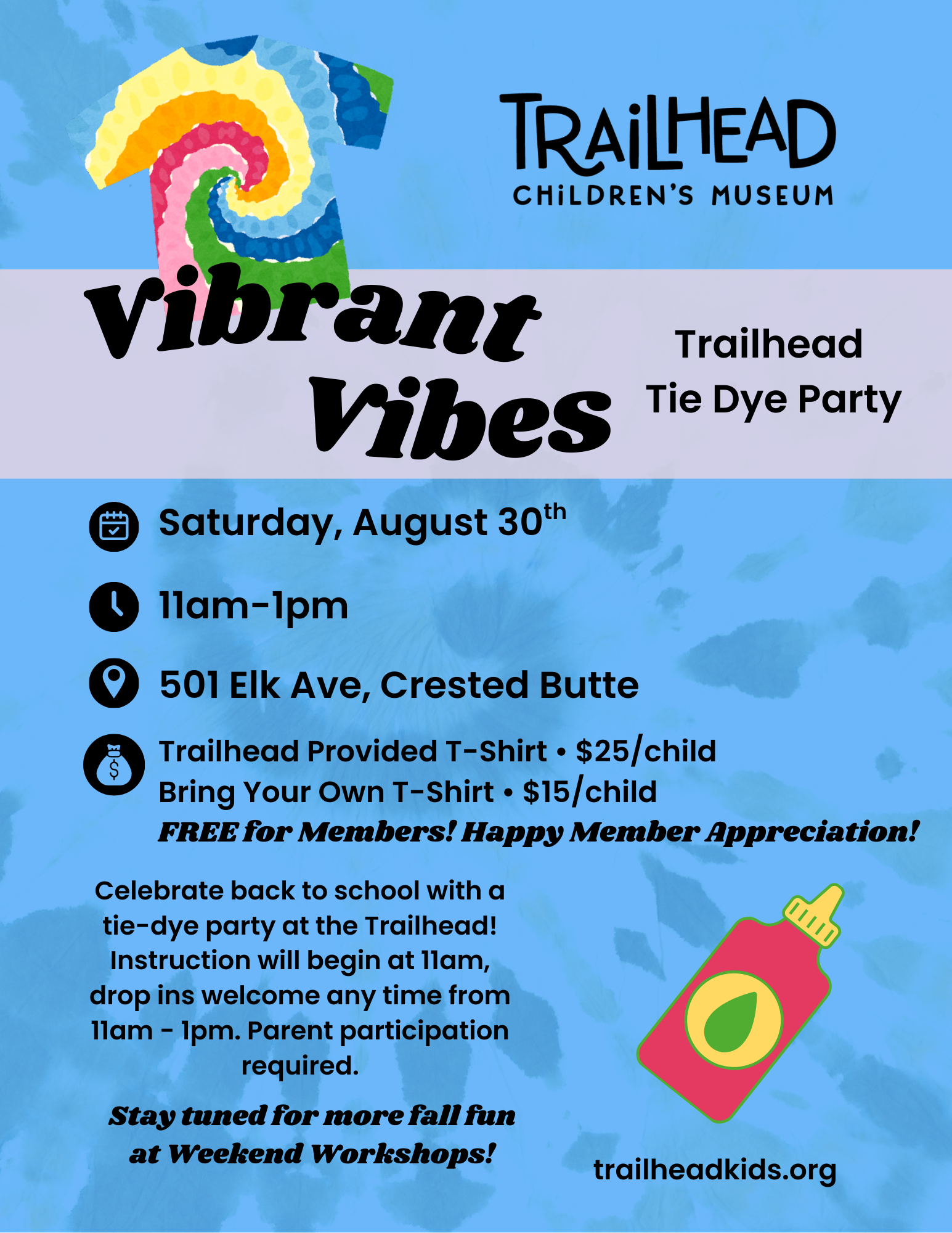 Vibrant Vibes Tie Dye Party
