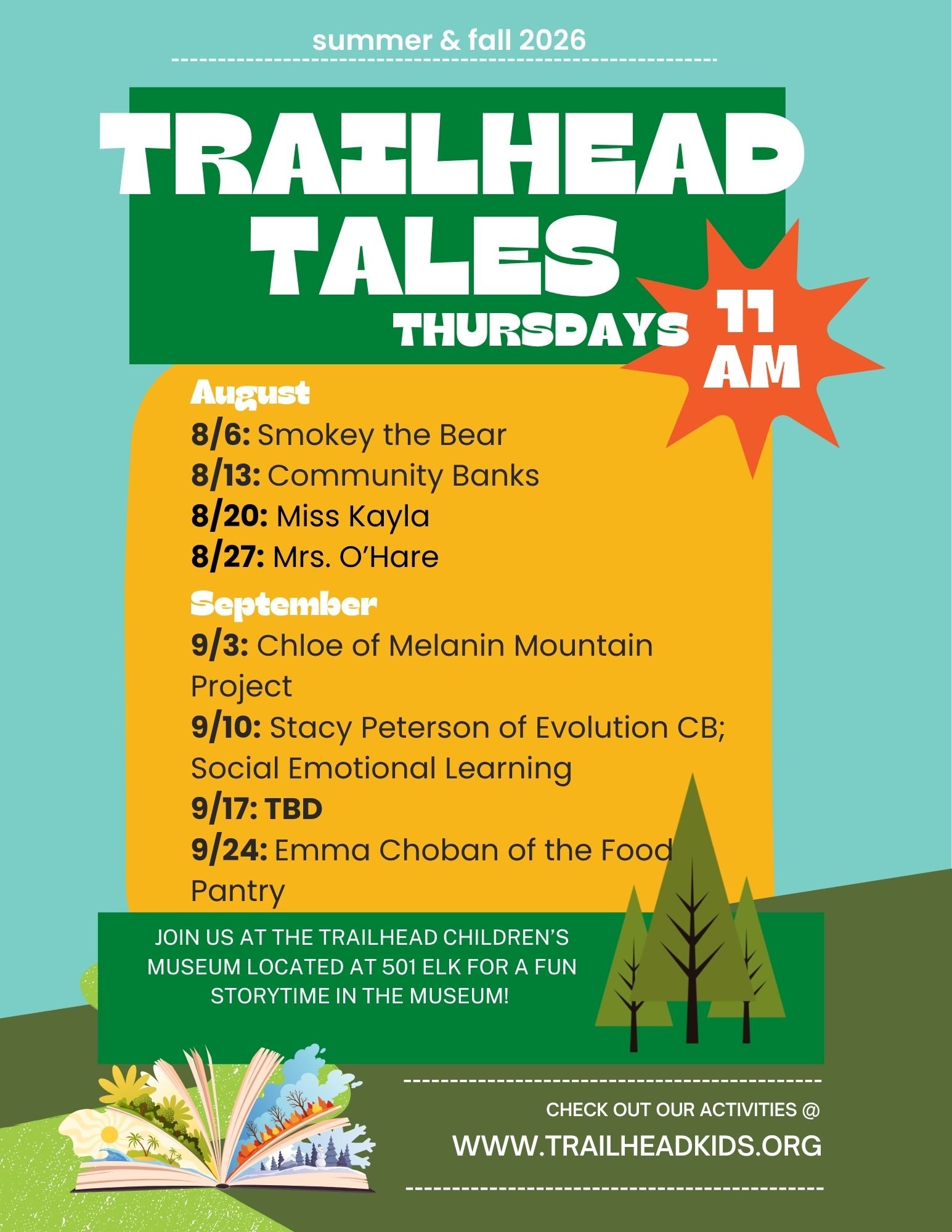 Trailhead Tales Storytime