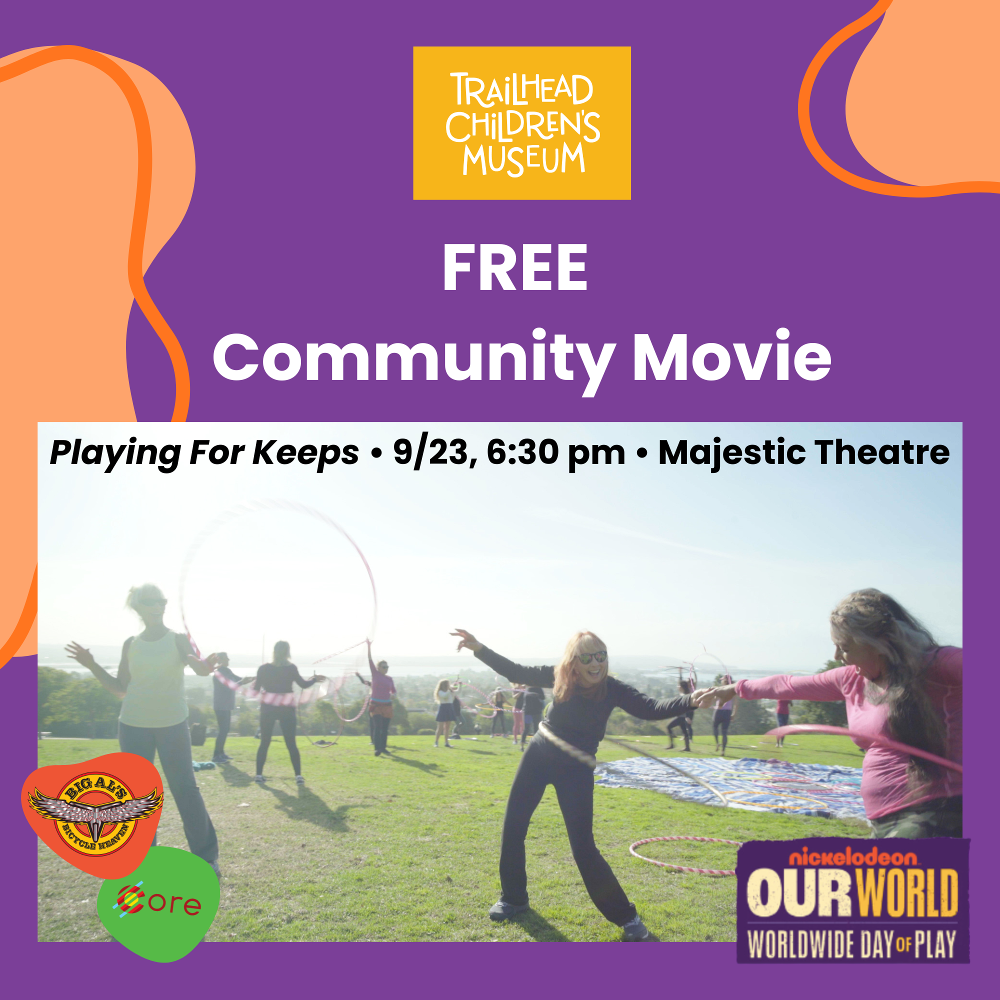 FREE Community Movie: "Playing For Keeps"