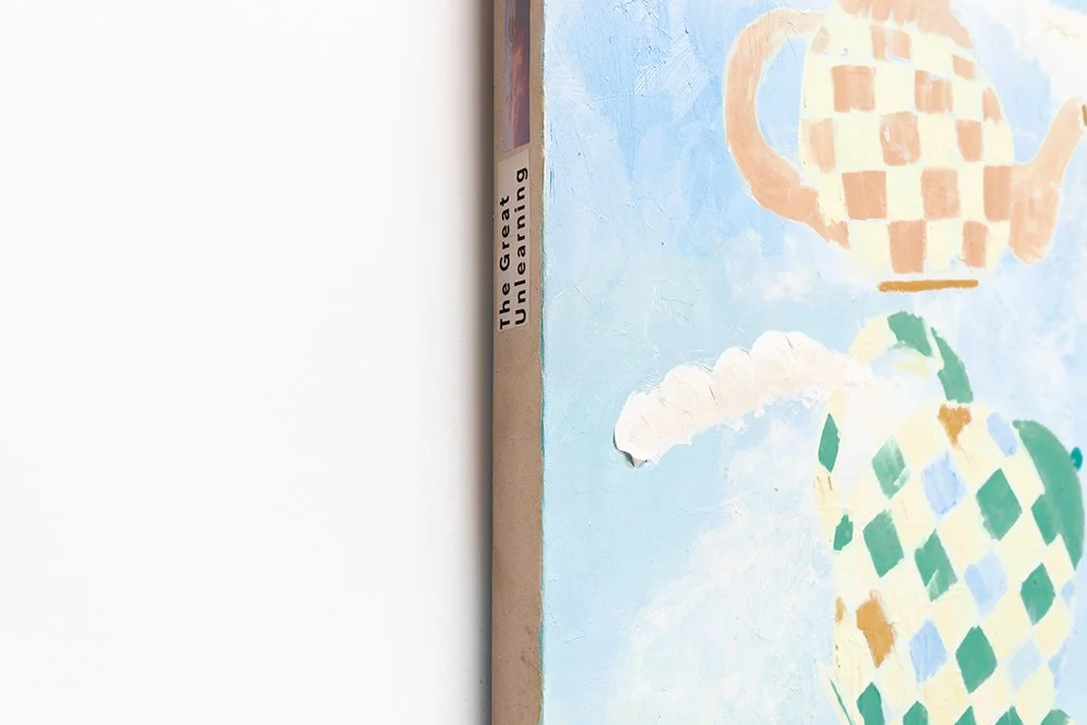 TavinDavis_Day 89_DEATAIL 9_Permanent Afternoon Tea_Oil, Plaster, Paper, Acrylic, Tinsel, on Canvas_59inx71in_$8000.jpg