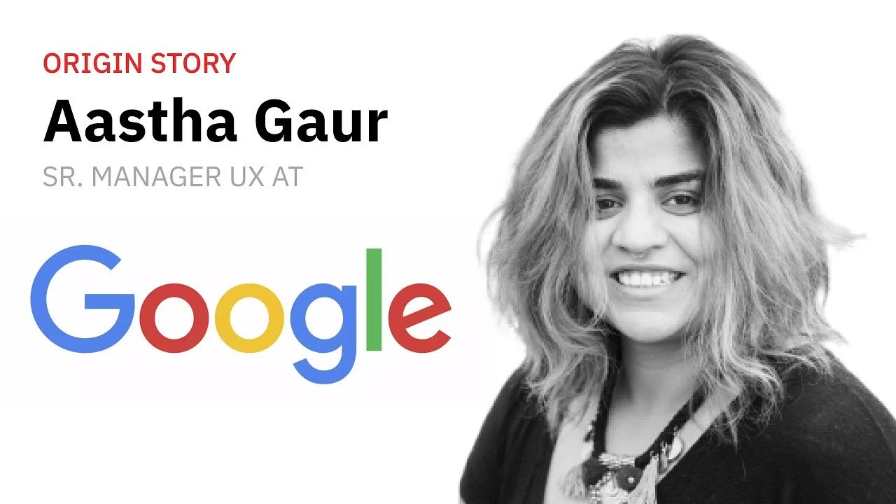 I shared my 'origin story' with King Sidharth for his YouTube channel for UXers and Product Managers