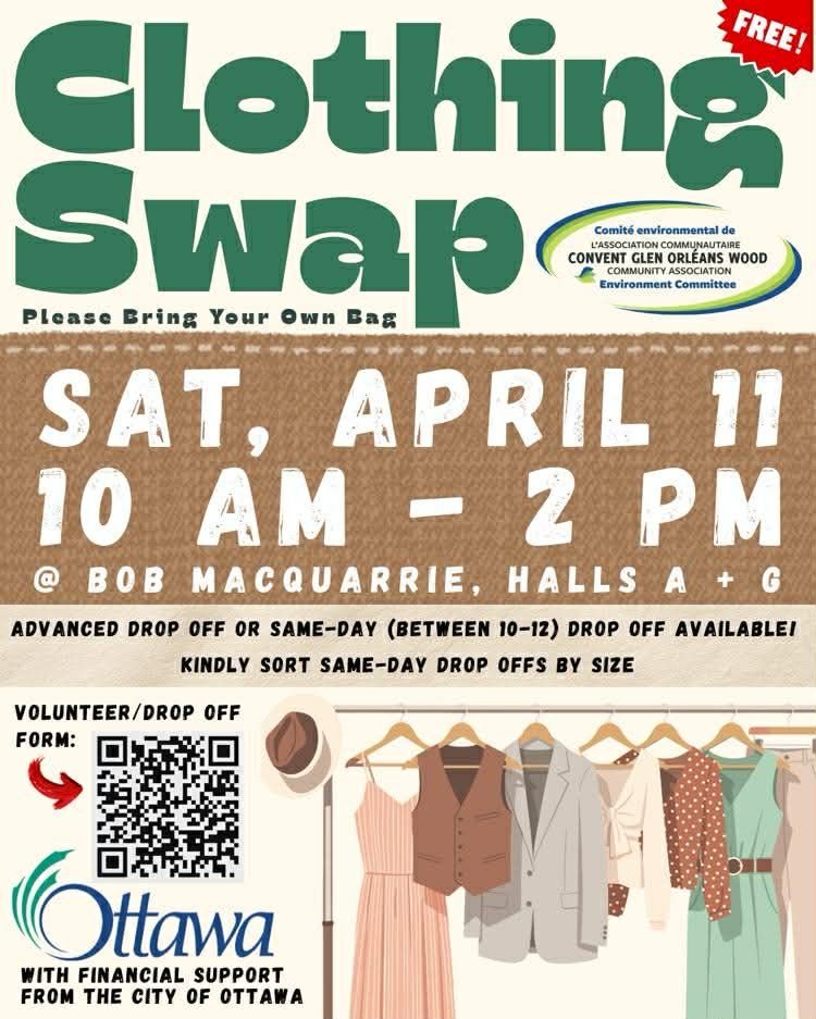 Convent Glen 2nd Annual Clothing Swap
