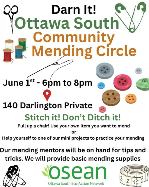 Darn it! A Community Mending Evening