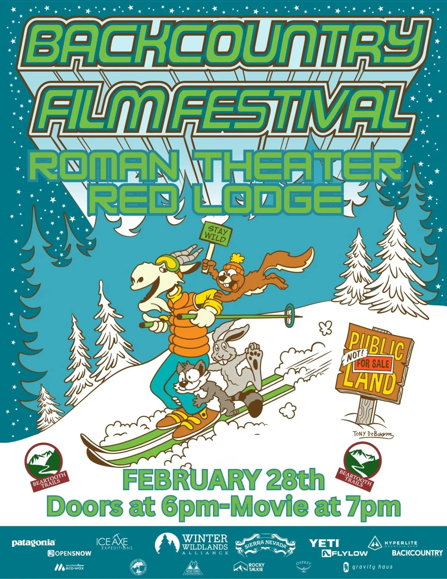 Beartooth Trails Presents: Back Country Film Festival