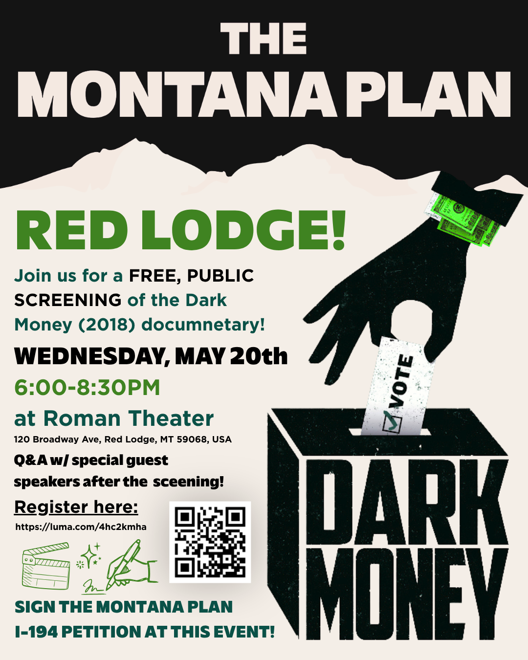 The Montana Plan Presents: Dark Money