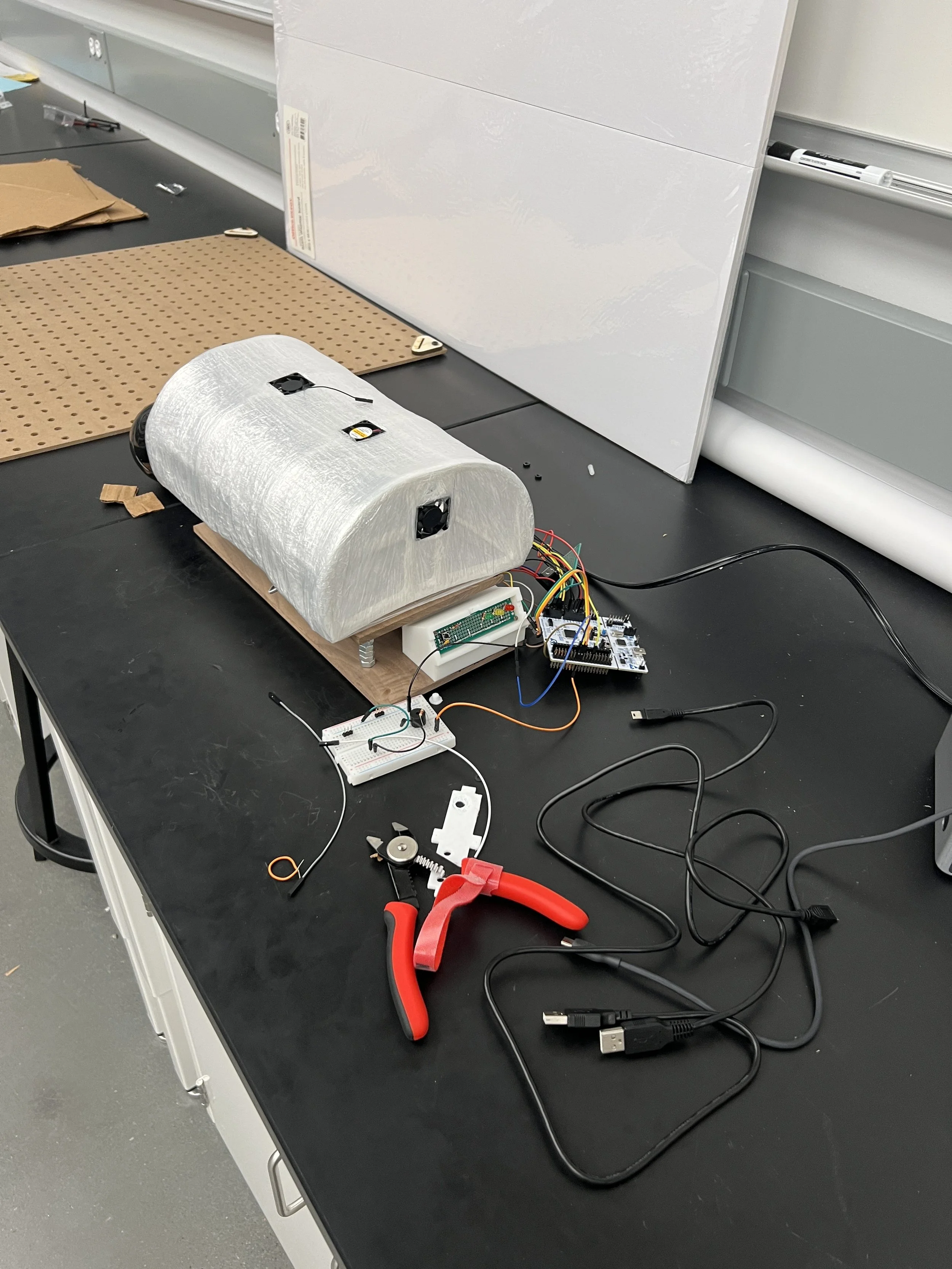 Greenhouse Air Temperature Monitor