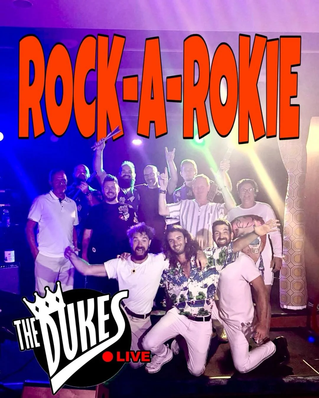 Another two awesome Rock-A-Rokie sessions this cruise! 🎤🤘 Managed to grab a photo with some of the amazing people who got up and sang &mdash; such great voices, and even a few surprise backing dancers 🇮🇱

#RockARokie #CruiseLife #IndependenceOfTh