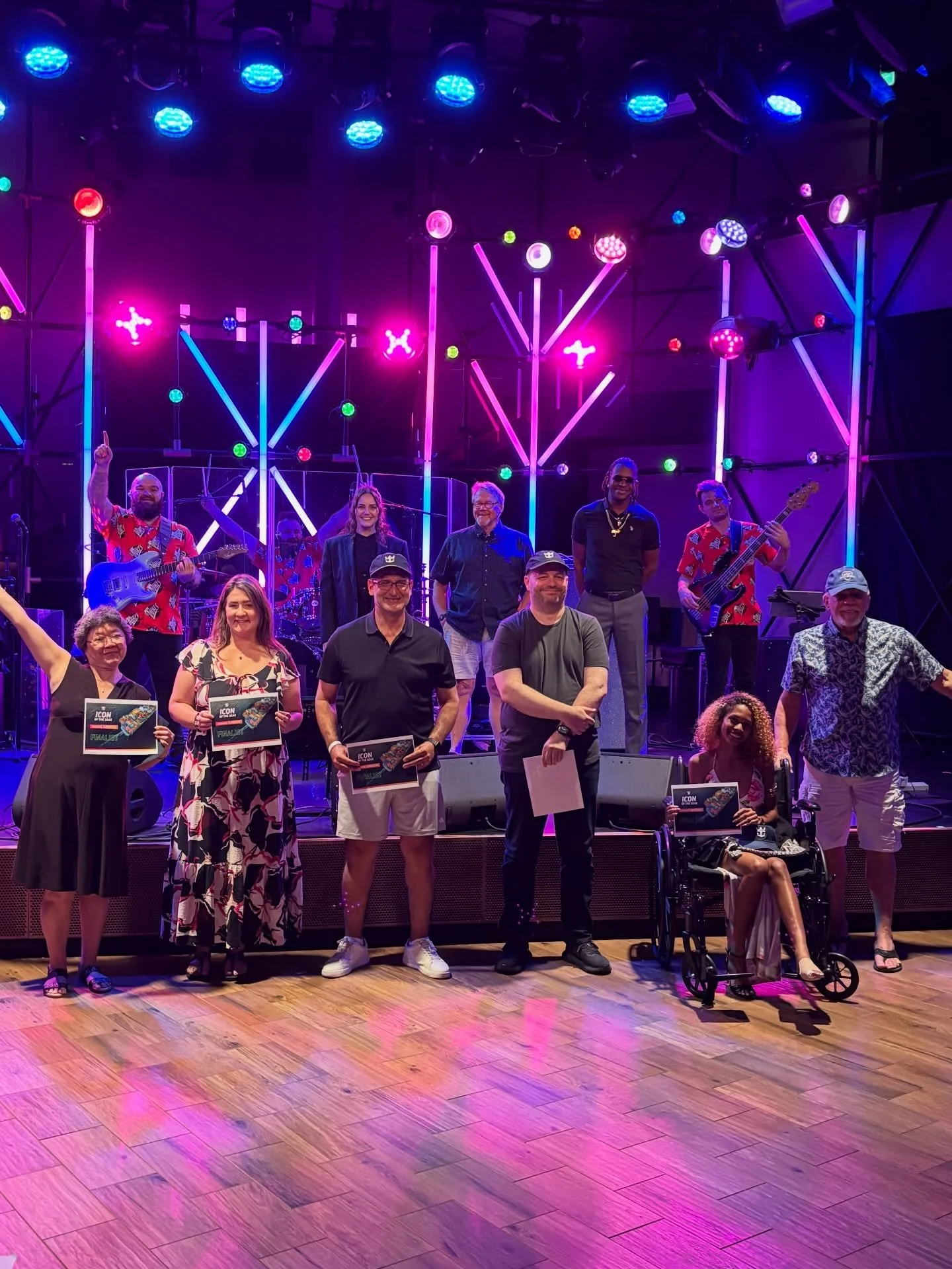 What a cruise! 🚢 We just wrapped up our first-ever Rock-A-Rokie Superstar competition, and WOW! 🤩 Our amazing singers battled it out all cruise long, culminating in one epic final show where they absolutely rocked the stage with The Dukes Live! 👑?