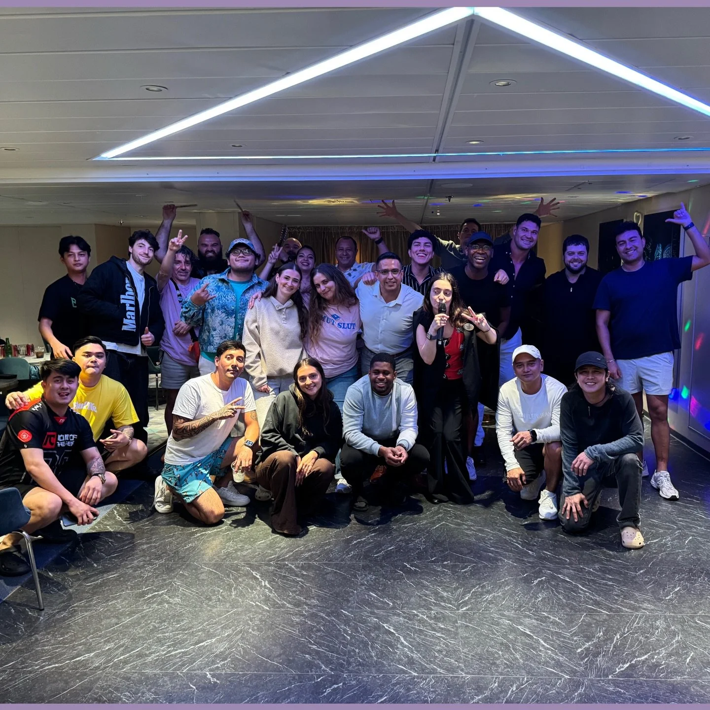 👑🎤✨ Signing off from Icon of the Seas! ✨🎤👑
After an amazing 56-day contract (a short one this time, but oh so sweet!), The Dukes Live are signing off and heading home for a well-deserved reset 👑.

We&rsquo;re reflecting on an incredible journey,