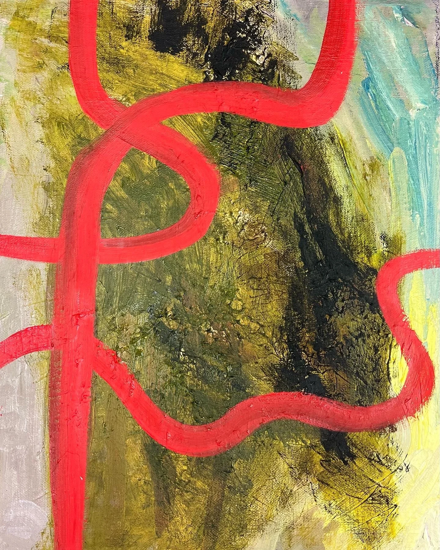 And This One Is Ugly, 2022, Oil on Canvas, 0 x 0 in.