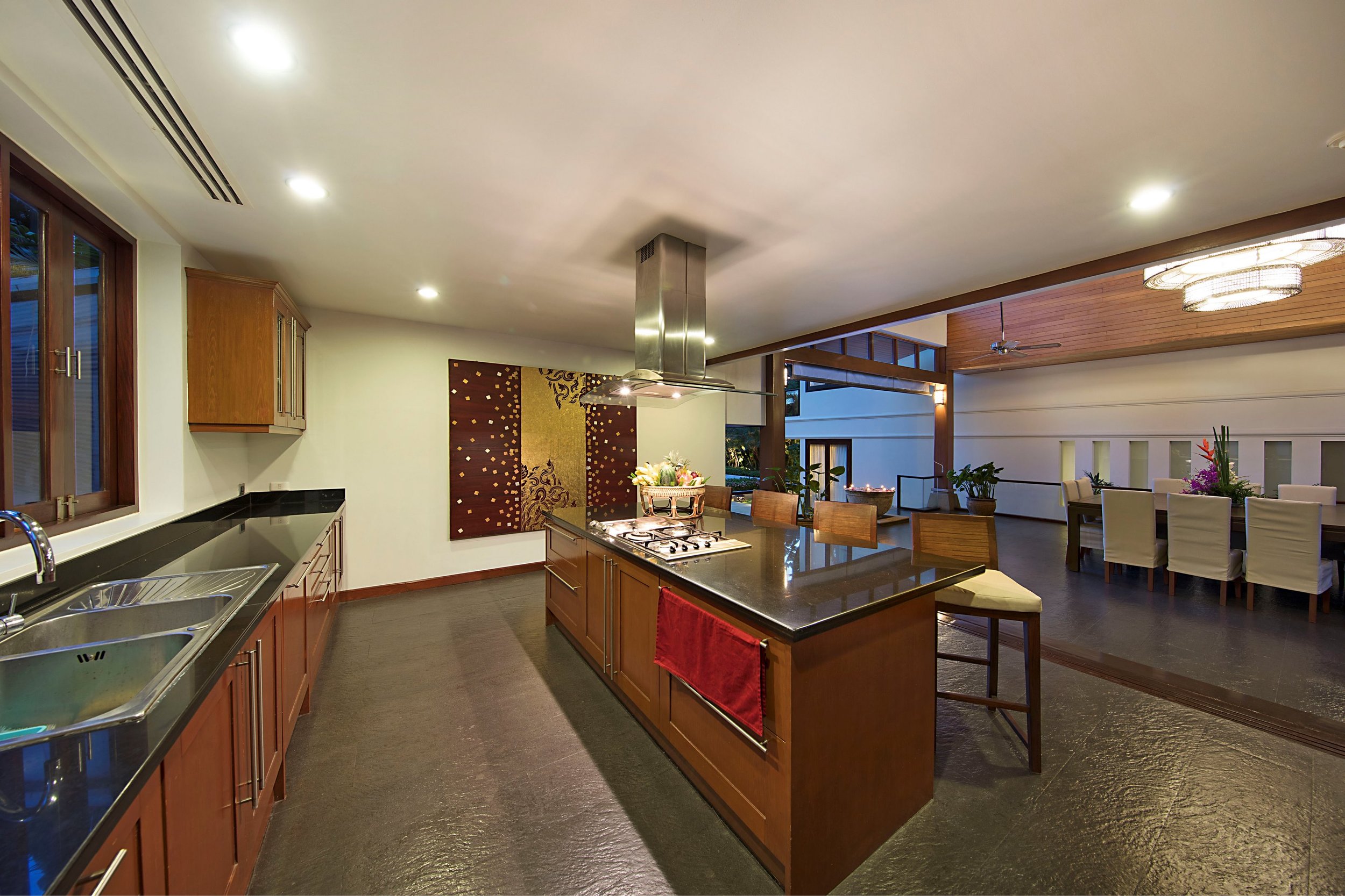 Kitchen -Pre Arrival Shopping Service - Baan Samlarn -Samui