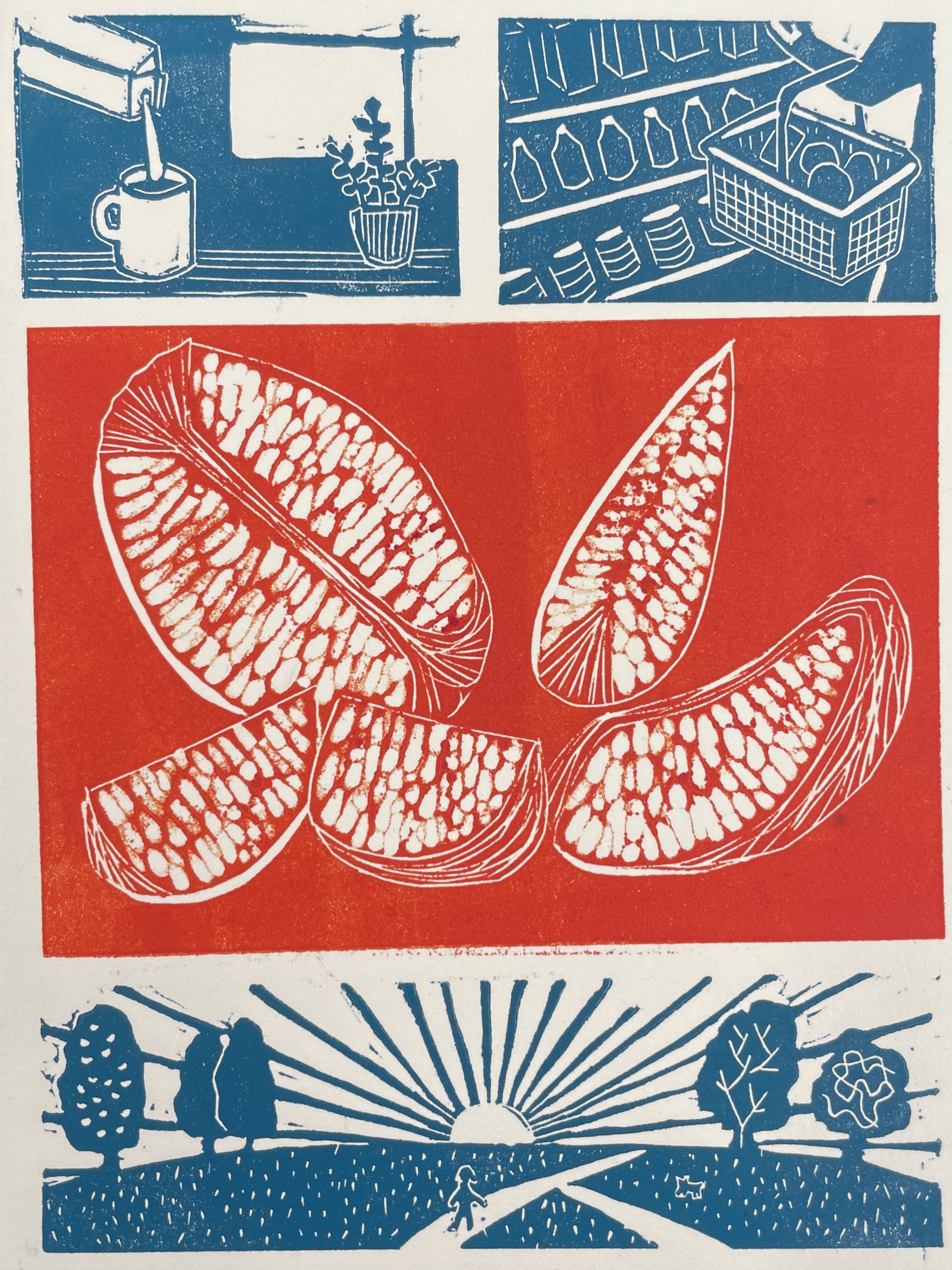The Orange - Wendy Cope