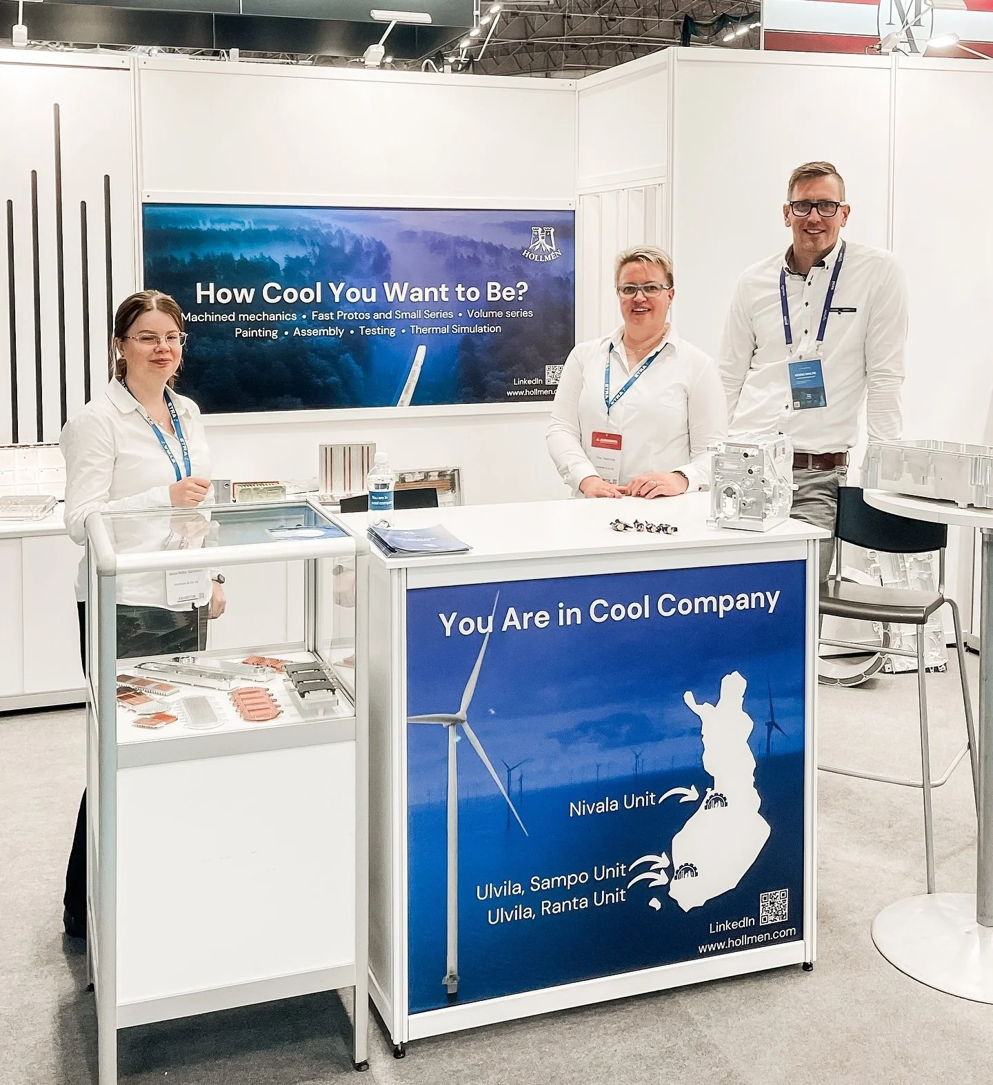 Exceeding expectations in #cooling solutions—our expertise lies in #machining #highprecision aluminum parts and #laserwelding them into complete assemblies. From active and passive cooling systems for the electrical industry to integrated passi