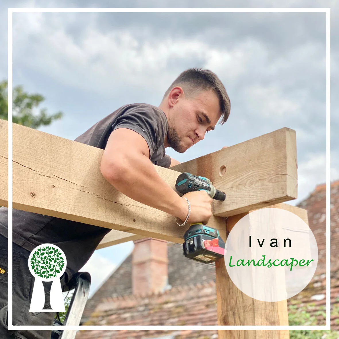 M E E T T H E T E A M - Ivan - Landscaper.

Meet Ivan (Pronounced Van-yah), - born in Ukraine, Ivan joined us last year and has excelled with the company ever since. He is super hard-working, never misses a day's work and puts 100% into everything th