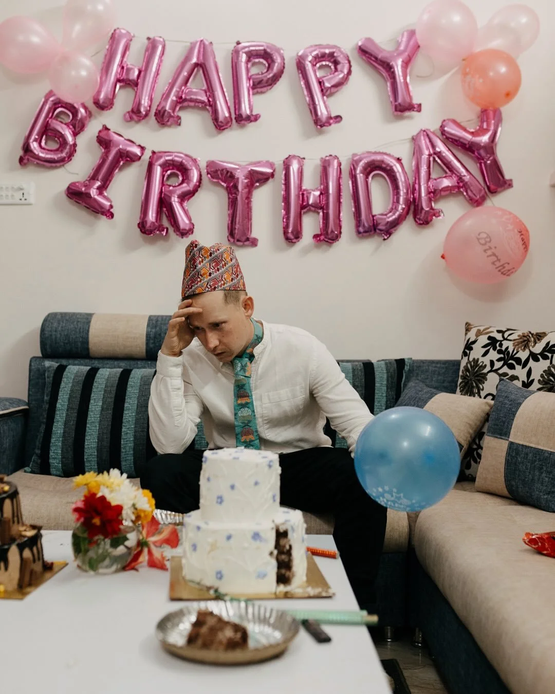 It&rsquo;s not Pete&rsquo;s birthday, looks like an AI image but it&rsquo;s real. Every year we parter with @irishmethodistwdr to document their partners and work. 

We find ourselves in the most bizarre situations, in the most remote places with the