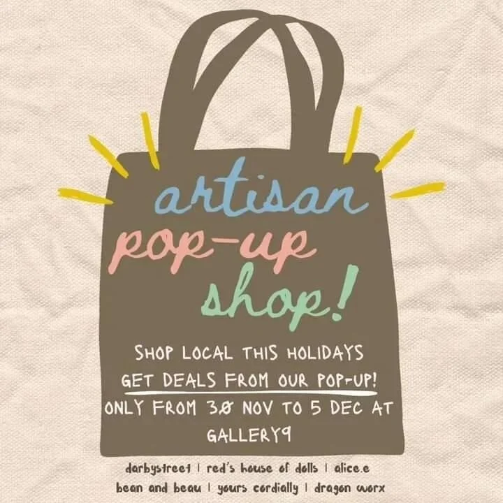 so excited to have a pop up shop next week with some incredible people at the stunning @gallery9onbraid ✨

we'll be open every day from 
30 nov- 5 dec - come and say hello! 💕

#shoplocal #shopsmall
#hamiltonnz #waikato

@darbystreet @bean.and.beau_ 