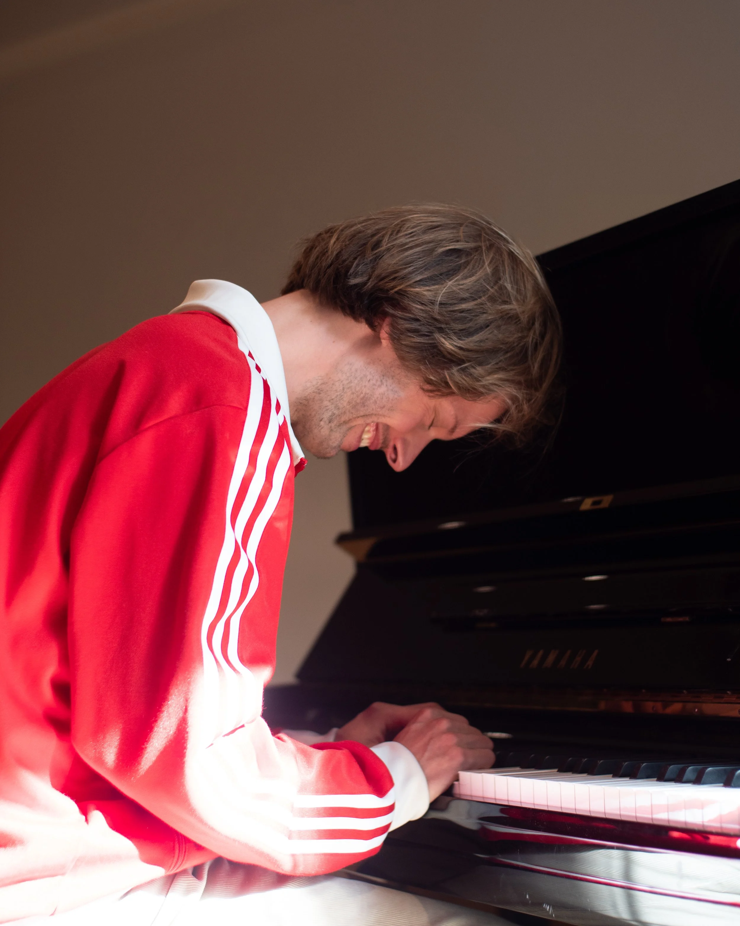 Max als pianist