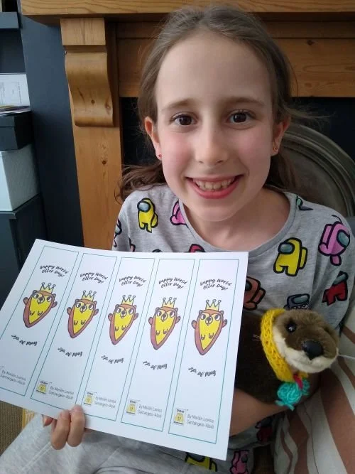 Mailén - the girl who loves otters!